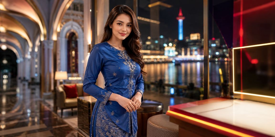 Pemain kasual Malaysia menikmati kasino dalam talian 87000 di baju tradisional
